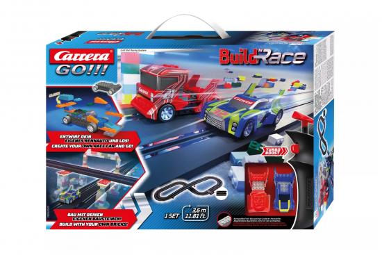 Carrera® GO!!! - Build 'n Race - Racing Set 3.6