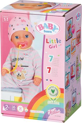 Zapf Creation BABY born Soft Touch Little Girl 36 cm