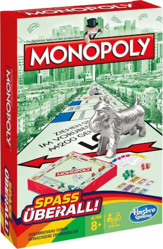 HASBRO® 60403805 Monopoly Kompakt für Unterwegs