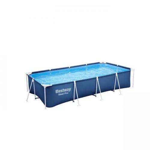 BESTWAY Steel Pro Frame Pool ohne Pumpe 400 x 211 x 81 cm