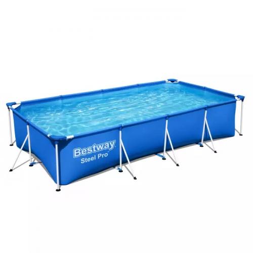 BESTWAY® Steel Pro™ Frame Pool ohne Pumpe 400 x 211 x 81 cm