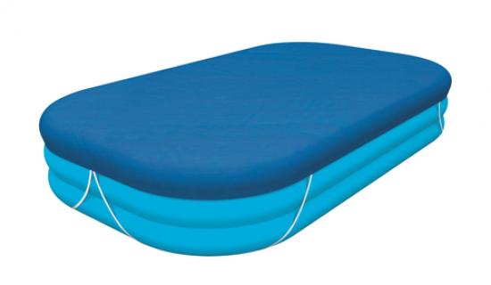 BESTWAY Flowclear PE-Abdeckplane fr Family Pools 340 x 230 cm