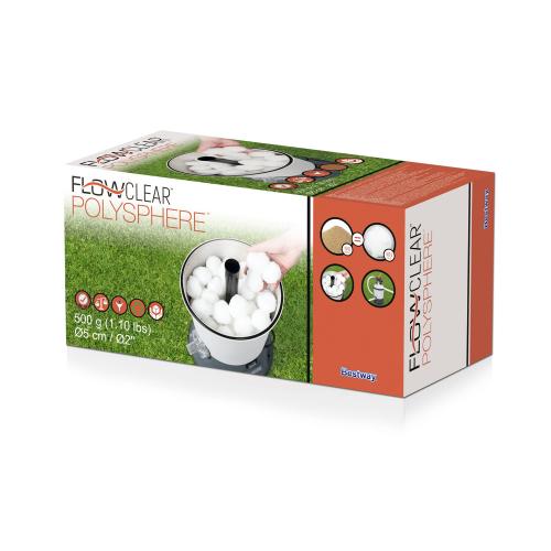 BESTWAY Flowclear Polysphere Filterblle fr Sandfilteranlage