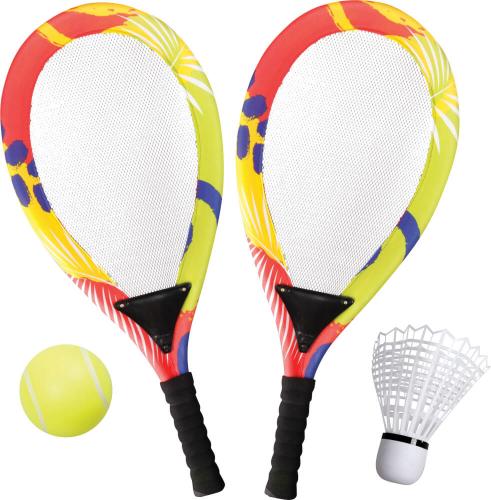 Outdoor Active Jumbo-Schlger Set Neon mit Blle, Lnge 67 cm