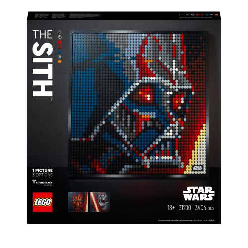 LEGO® ART 31200 Star Wars™: Die Sith – Kunstbild
