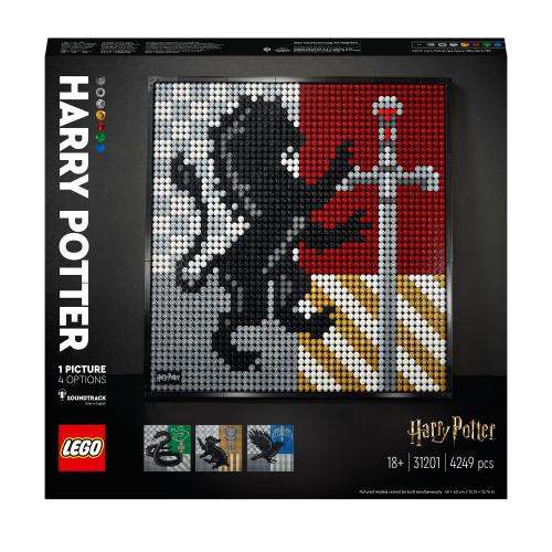 LEGO® ART 31201 Harry Potter™ Hogwarts™ Wappen