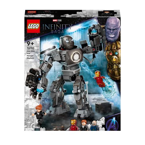 LEGO® MARVEL 76190 Iron Man und das Chaos durch Iron Monger