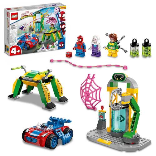 LEGO® Marvel 4 plus 10783 Spider-Man in Doc Ocks Labor