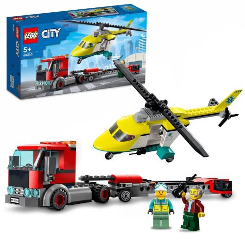 LEGO® City® 60343 Hubschrauber Transporter