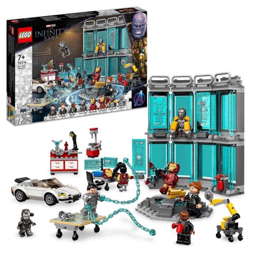 LEGO® Disney Marvel 76216 Iron Mans Werkstatt
