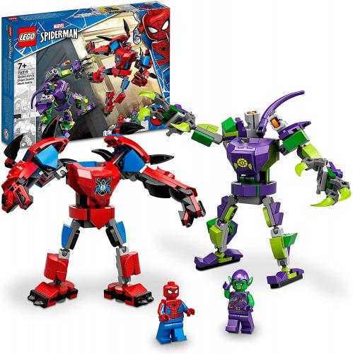 LEGO® Marvel Spiderman 76219 Spider-Mans und Green Goblins Mech-Duell