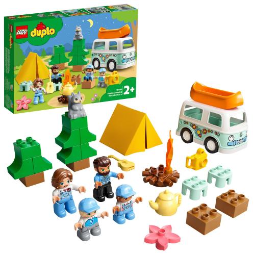 LEGO® DUPLO 10946 Familienabenteuer mit Campingbus