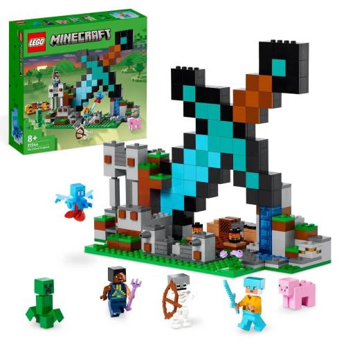 LEGO Minecraft 21244 Der Schwert-Auenposten