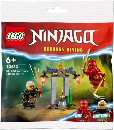  LEGO® NINJAGO® 30650 Kais und Raptons Duell im Tempel