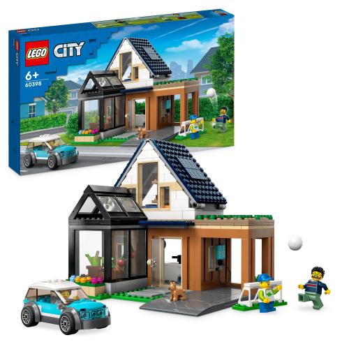 LEGO® City 60398 Familienhaus mit Elektroauto
