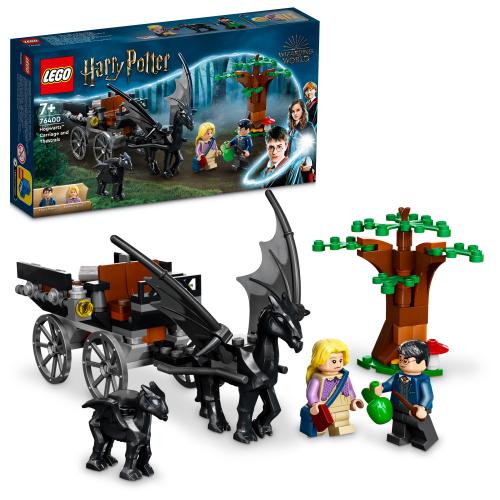 LEGO Harry Potter 76400 Hogwarts Kutsche mit Thestralen