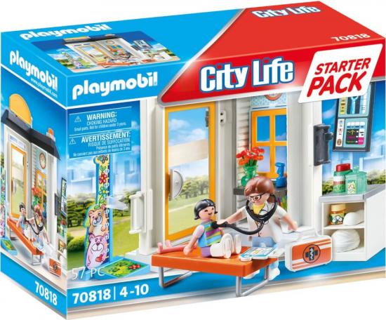 PLAYMOBIL® City Life 70818 Starter Pack Kinderärztin