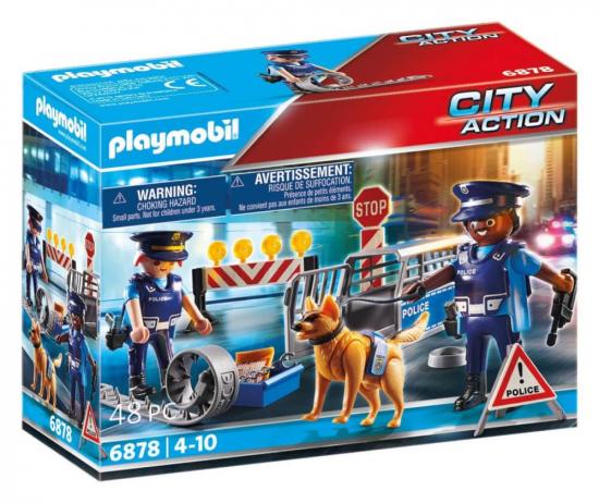 PLAYMOBIL® City Action 6878 Polizei-Straßensperre