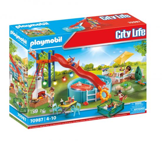 Playmobil® City Life 70987 Poolparty mit Rutsche