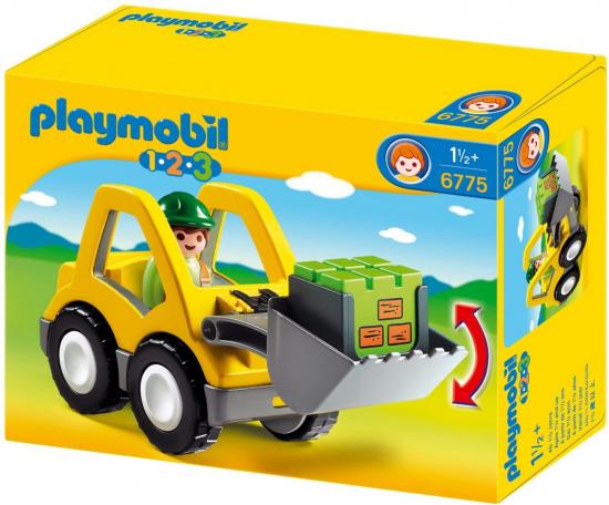 PLAYMOBIL 1.2.3 6775 Radlader