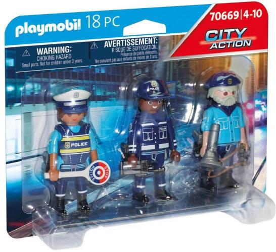 PLAYMOBIL City Action 70669 Figurenset Polizei 