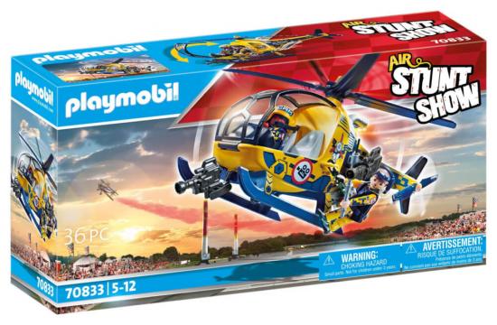 PLAYMOBIL Air Stuntshow 70833 Filmcrew-Helikopter