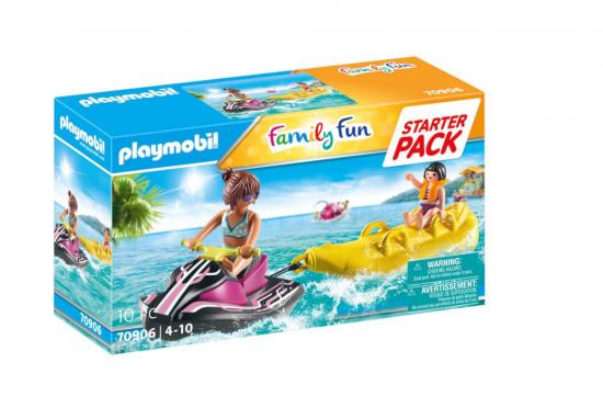 PLAYMOBIL® Family Fun 70906 Starter Pack Wasserscooter mit Bananenboot