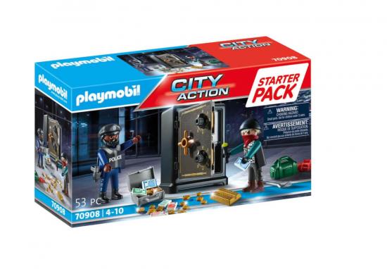 PLAYMOBIL City Action 70908 Starter Pack Tresorknacker
