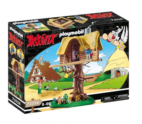 PLAYMOBIL Asterix 71016 Troubadix mit Baumhaus
