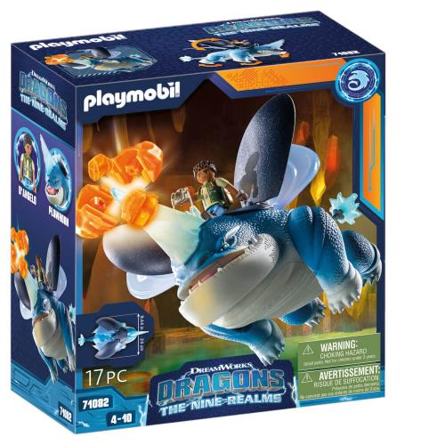 PLAYMOBIL 71082 Dragons: The Nine Realms - Plowhorn & D'Angelo