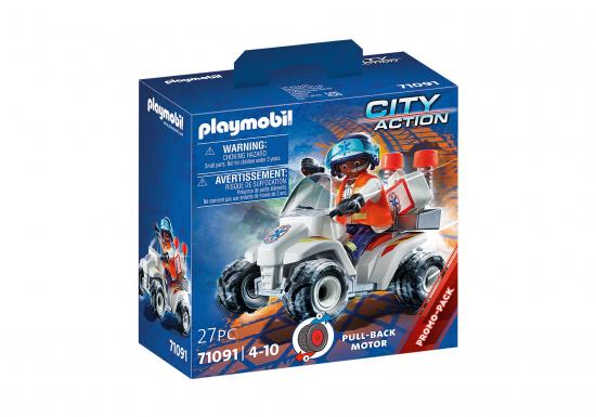 PLAYMOBIL City Action 71091 Rettungs-Speed Quad