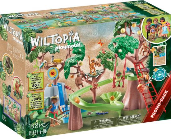 PLAYMOBIL® Wiltopia 71142 Tropischer Dschungel-Spielplatz
