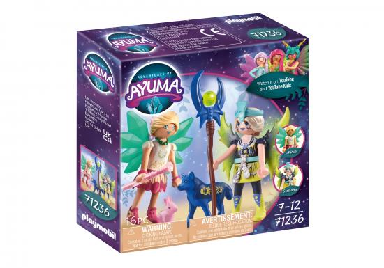 PLAYMOBIL® Ayuma 71236 Crystal- und Moon Fairy mit Seelentieren