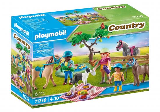 PLAYMOBIL Country 71239 Picknickausflug mit Pferden