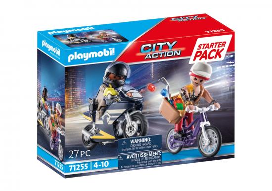 PLAYMOBIL City Action 71255 Starter Pack SEK und Juwelendieb