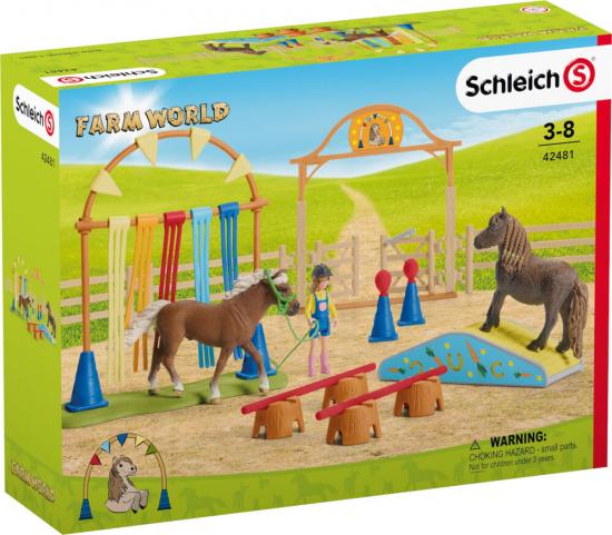 Schleich Farm World 42481 Pony Agility Training