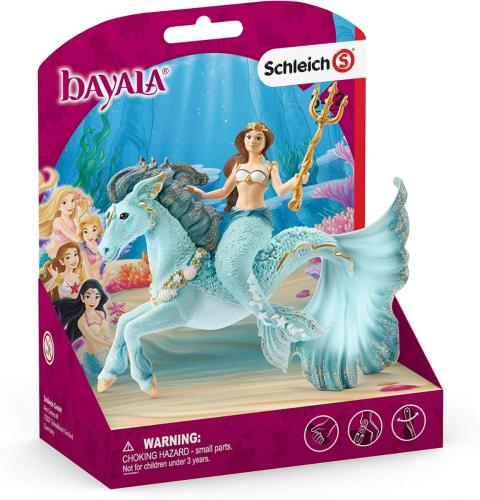 Schleich bayala® 70594 Meerjungfrau-Eyela auf Unterwasserpferd