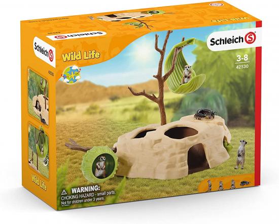 Schleich® Wild Life 42530 Erdmännchen-Hügel