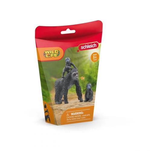 Schleich® Wild Life 42601 Flachland Gorilla Familie