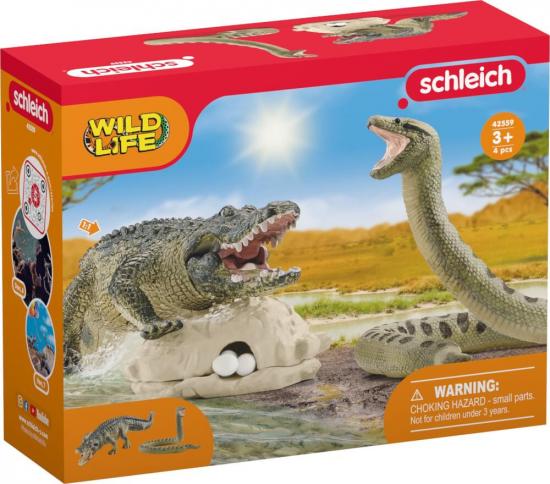 Schleich® Wild Life 42625 Gefahr im Sumpf
